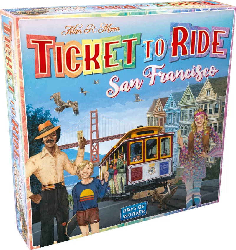 Ticket To Ride - San Francisco - NL from Days of Wonder – box