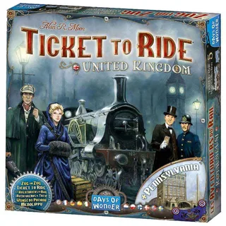 Asmodee Jeu De Société Aventureros Al Tren Reino Unido Espagnol de Days of Wonder – boîte 2 sur 2
