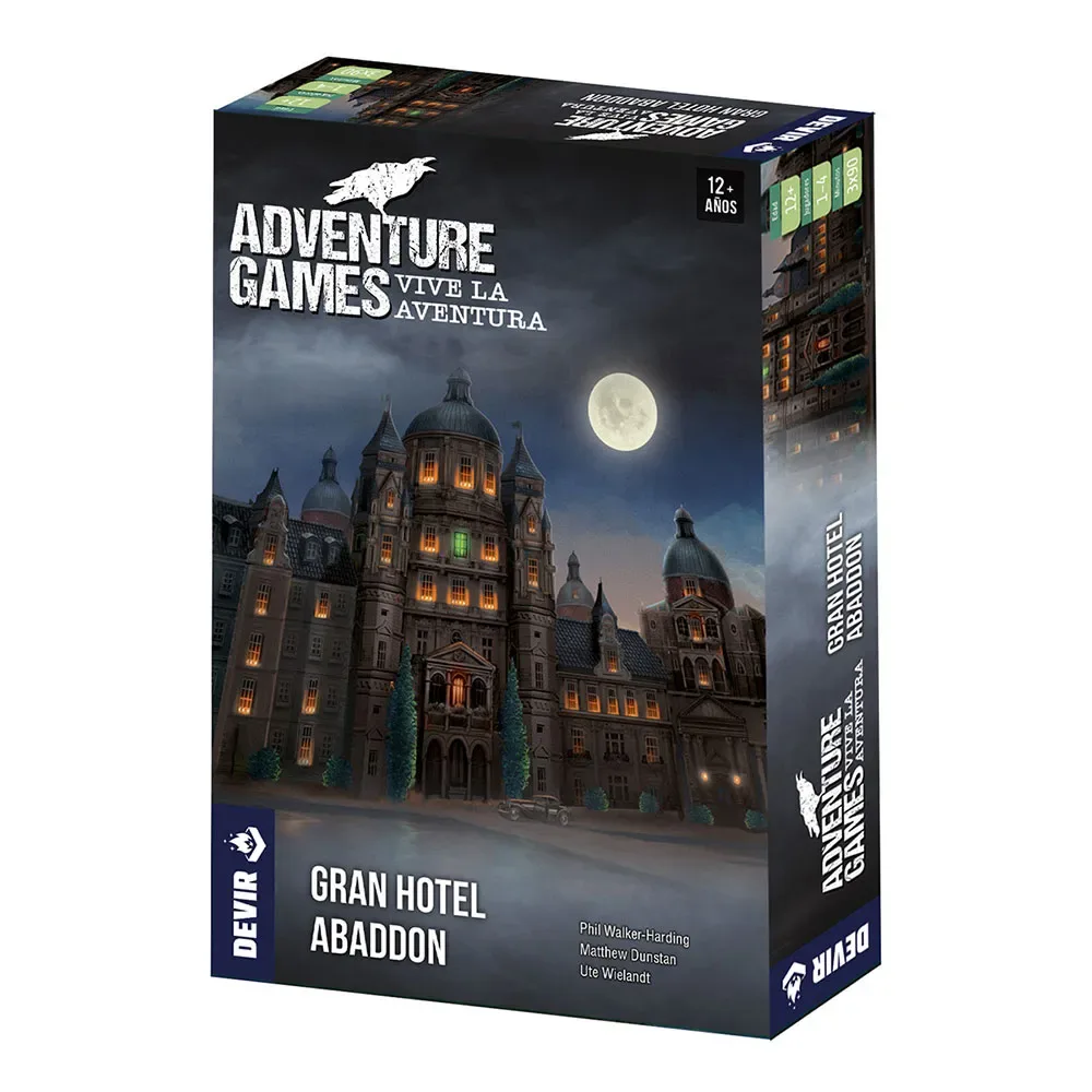 Avonturen Gran Hotel Abaddon från Devir – kartong