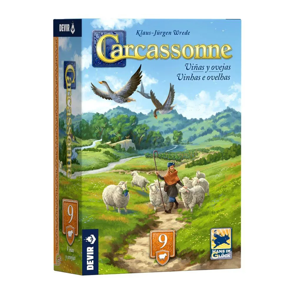 Carcassonne Viñas Ovejas Exp9 från Devir – kartong