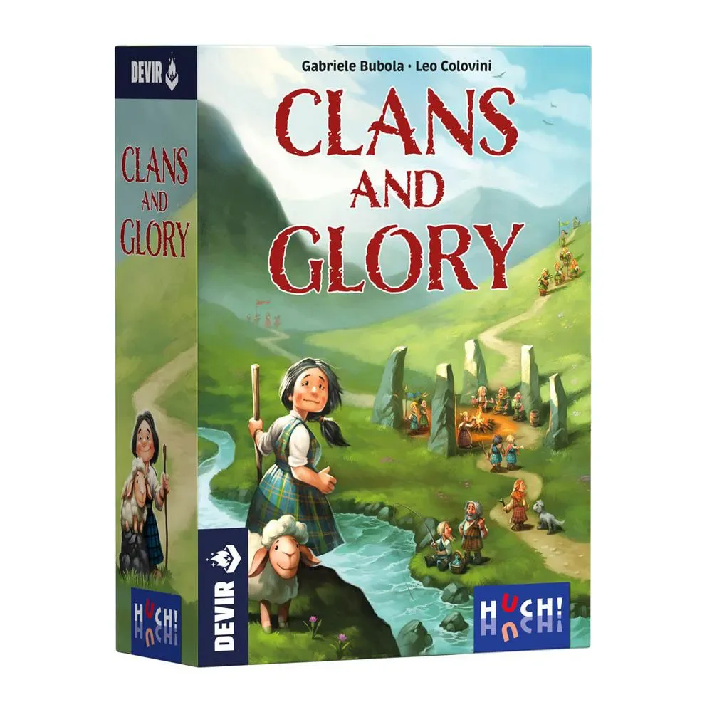 Clans & Gory från Devir – kartong