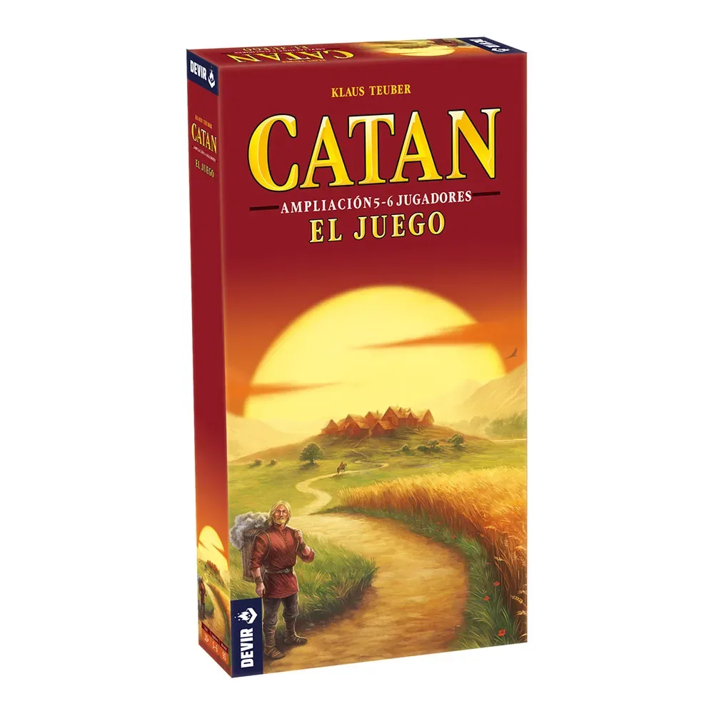 Colonos De Catan 5-6 Jugadores från Devir – kartong