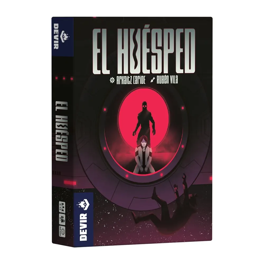 El Huesped från Devir – kartong