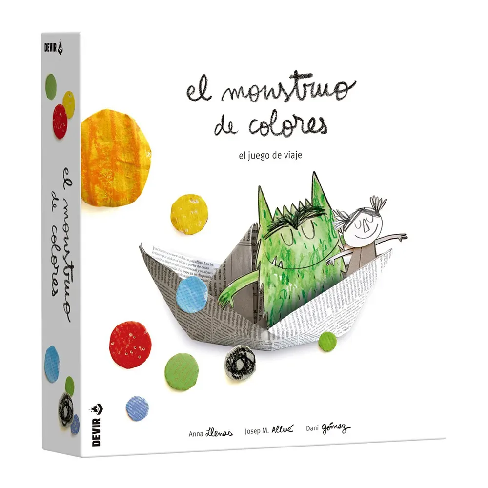 El Monstruo De Colores från Devir – kartong