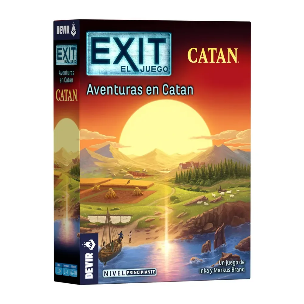 Exit: Aventuras En Catan Brädspel från Devir – kartong