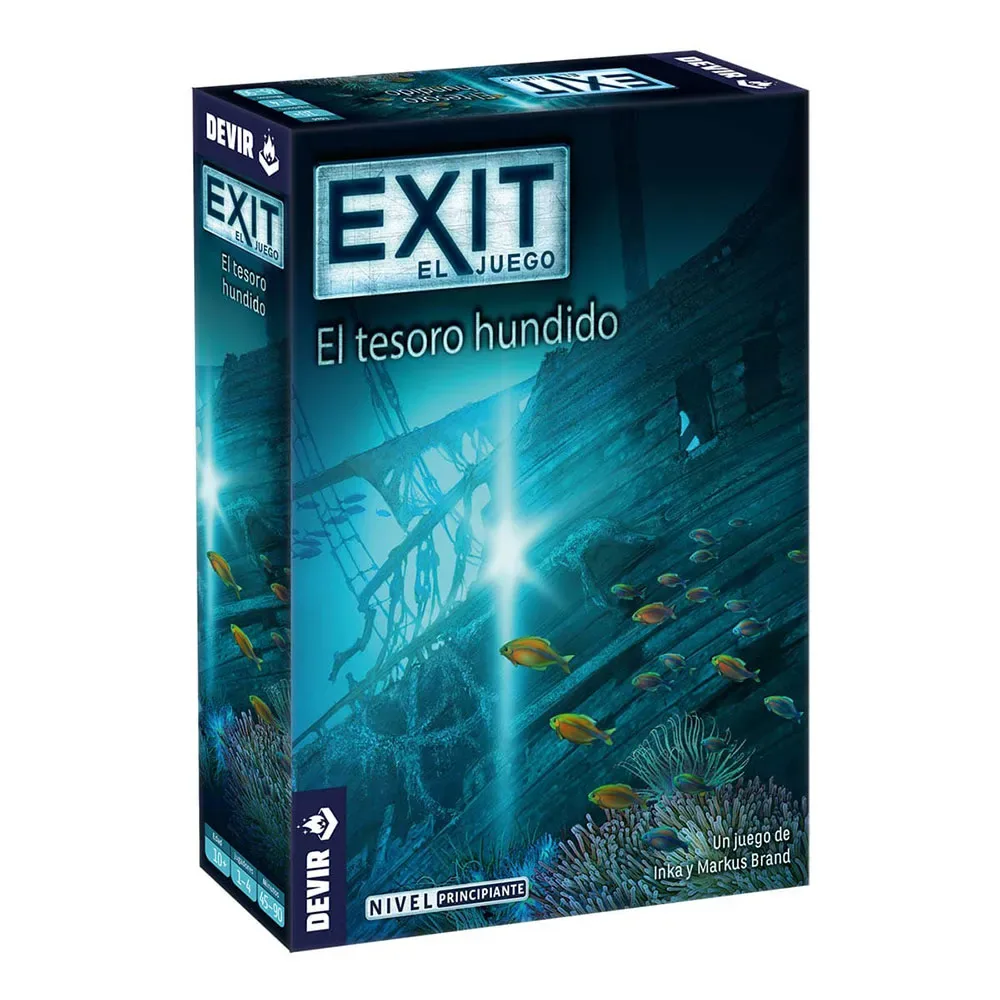 Exit: El Tesoro Hundido från Devir – kartong