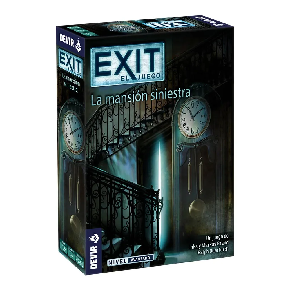 Exit: La Mansion Siniestra Brädspel från Devir – kartong