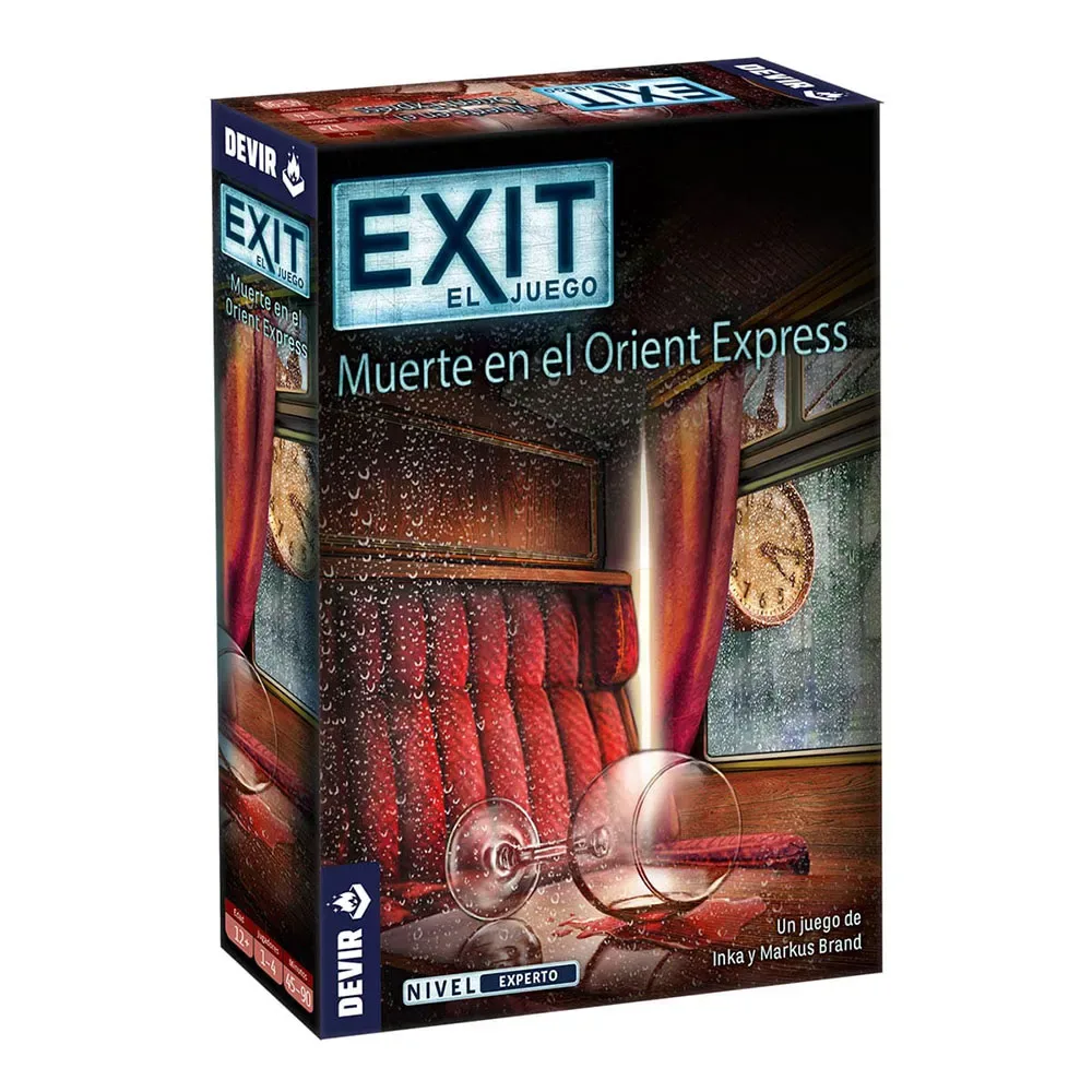 Exit: Muerte En El Orient Express Brädspel från Devir – kartong