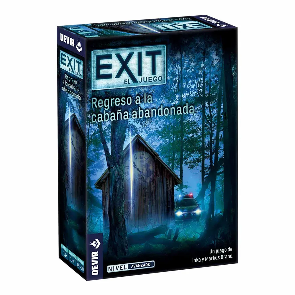 Exit Regreso A La Cabaña Abandonada Brädspel från Devir – kartong