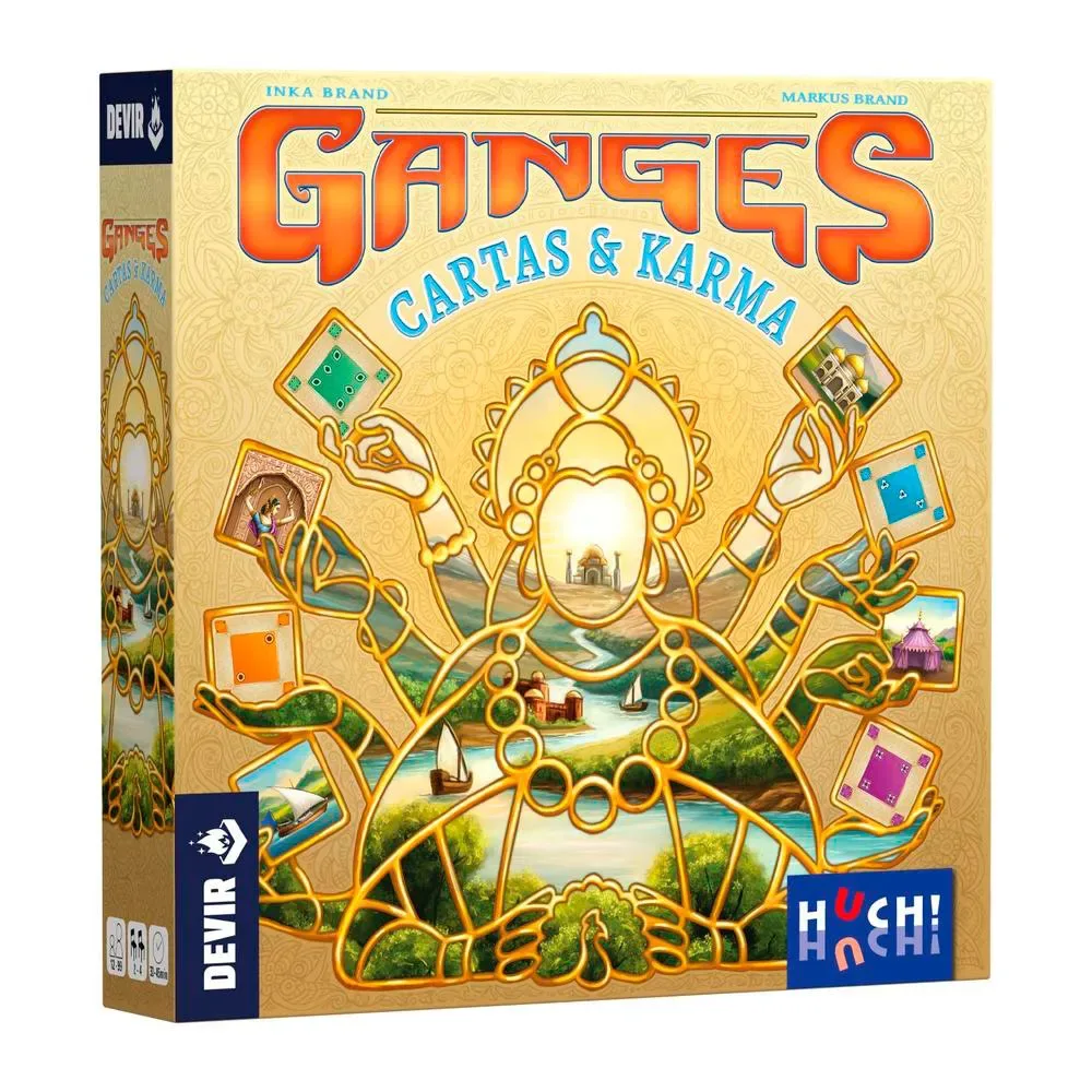 Ganges Cartas Y Karma från Devir – kartong