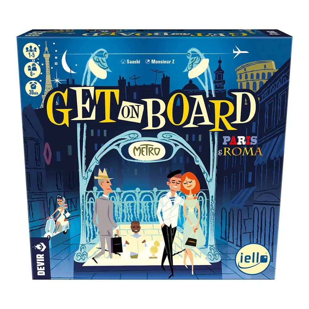 Get On Board Brädspel från Devir – kartong