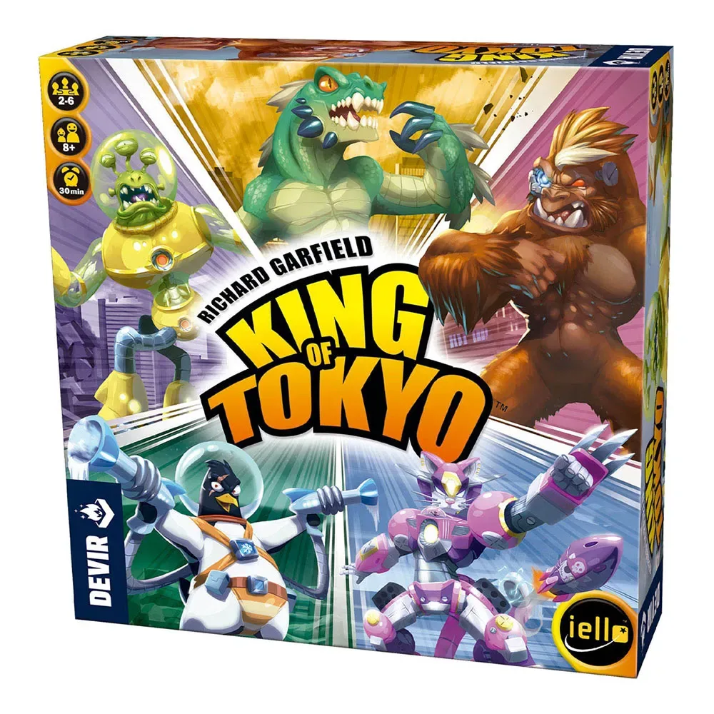 King Of Tokyo Brädspel Spanska från Devir – kartong