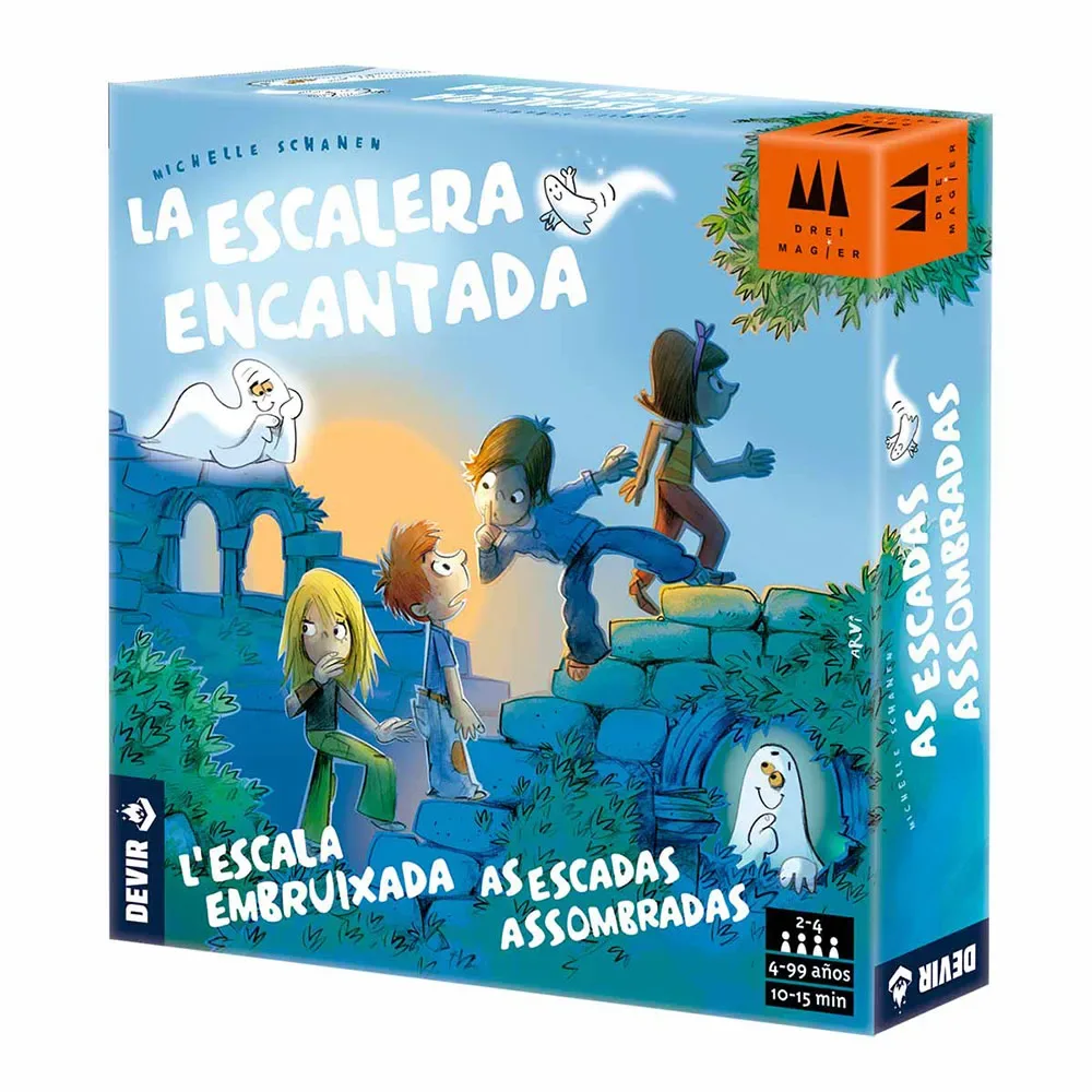 La Escalera Encantada Bordspel Spaanse Versie fra Devir – æske