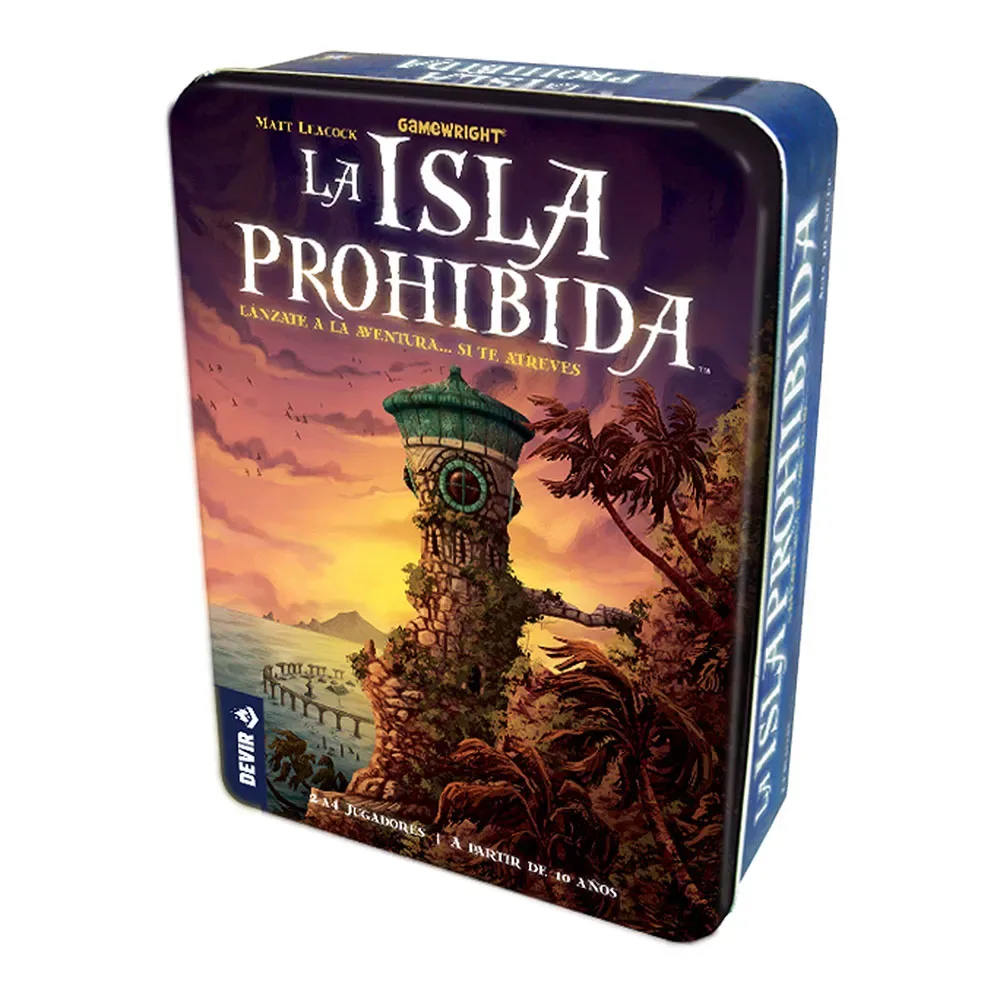 La Isla Prohibida Brädspel Spanska från Devir – kartong