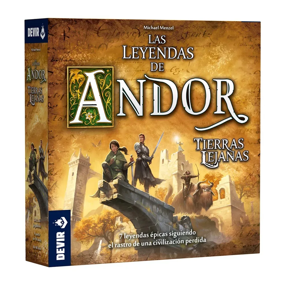 Las Leyendas De Andor: Tierras Lejanas från Devir – kartong