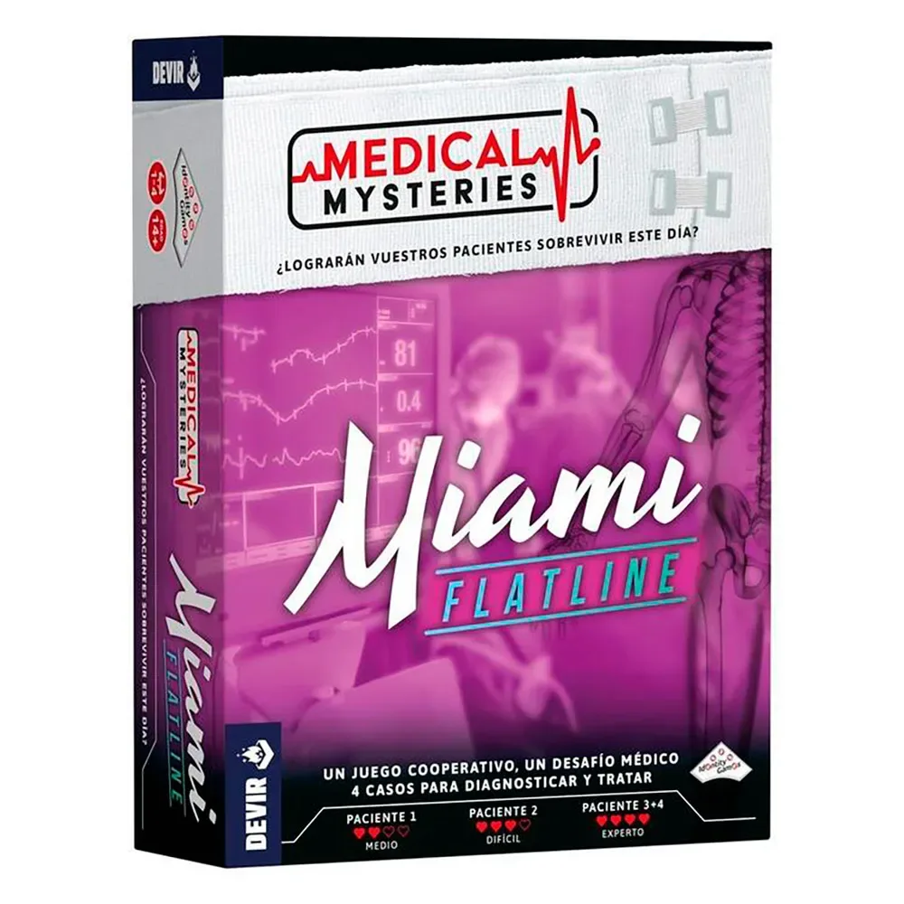 Medical Mysteries Miami från Devir – kartong