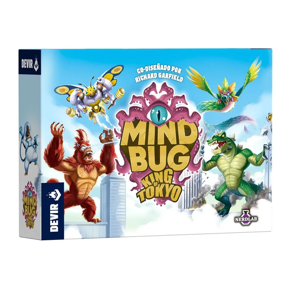 Mindbug King Of Tokyo Brädspel från Devir – kartong