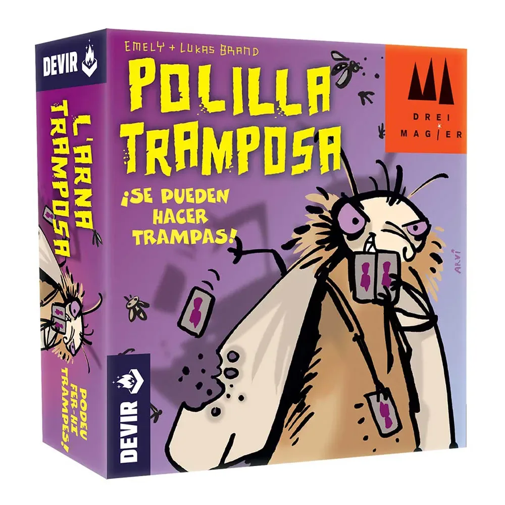 Polilla Tramposa från Devir – kartong