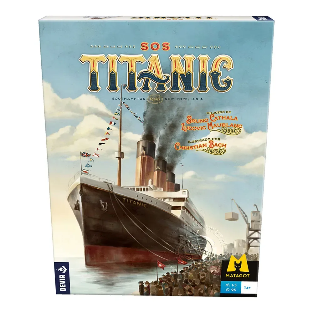S.o.stitanic från Devir – kartong