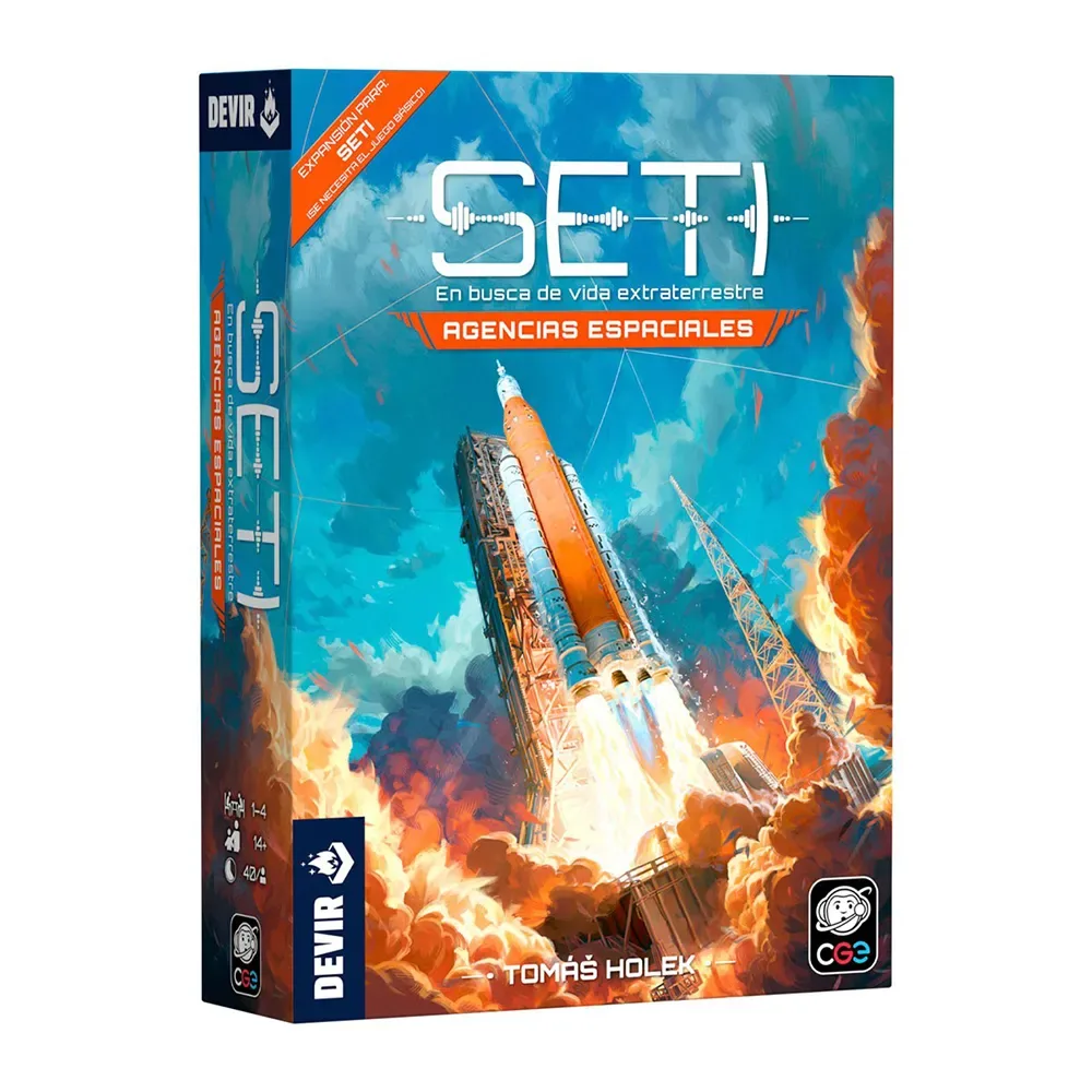 Seti: Agencias Espaciales från Devir – kartong