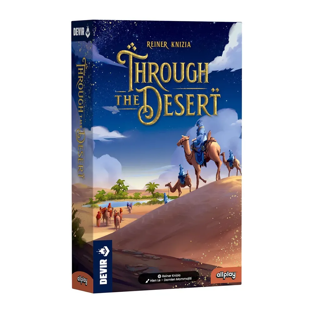 Through The Desert Brädspel från Devir – kartong