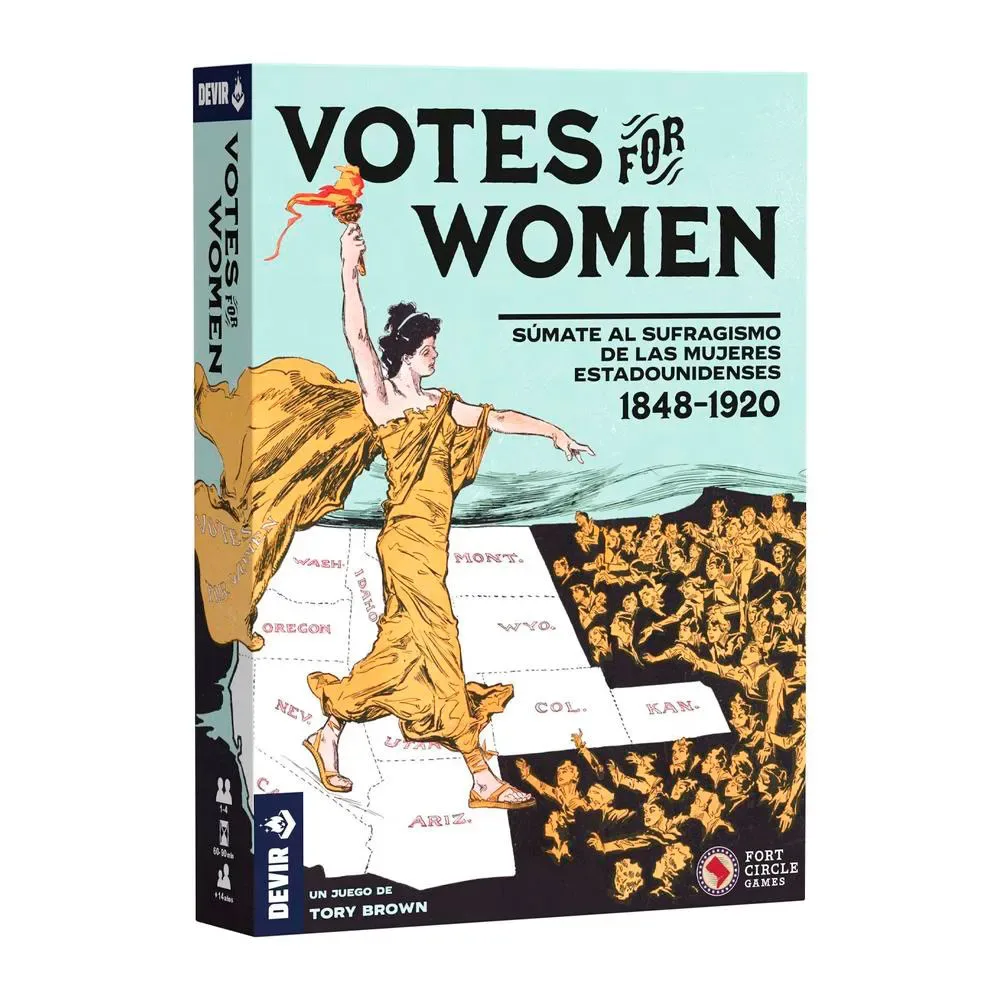Votes For Women Brädspel Spansk Version från Devir – kartong