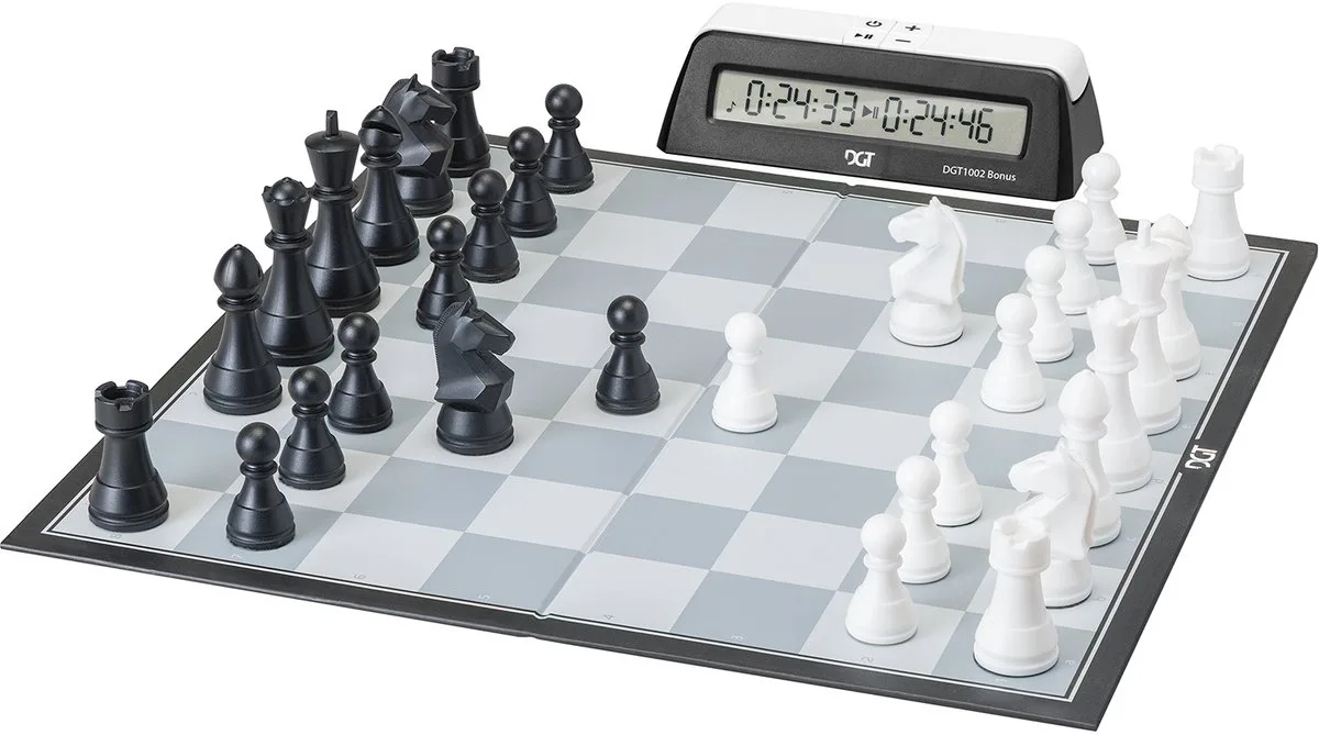 Schaakset met klok de DGT – boîte
