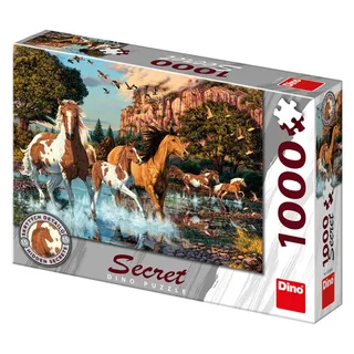 legpuzzel paarden - 1000 stukjes dieren puzzel karton. from Dino, Multicolour edition – box 2 of 2