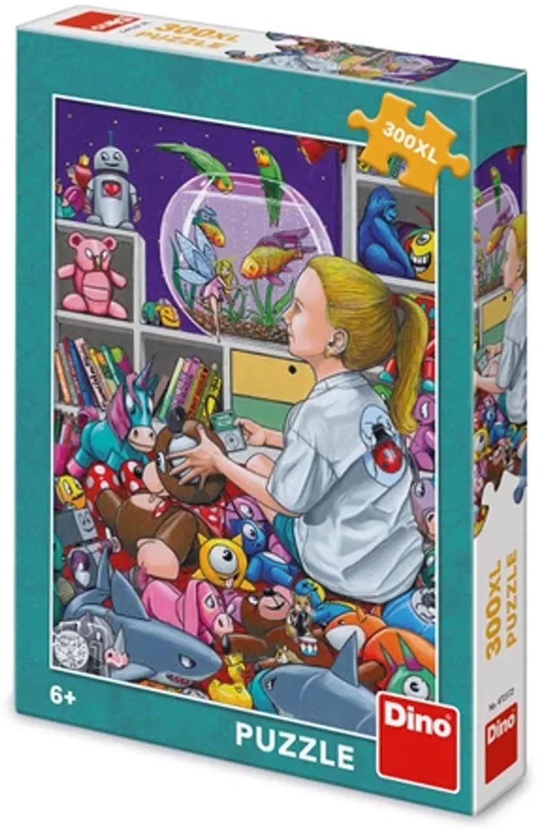 legpuzzel XXL Pieces - For Anna - 300 stukjes puzzelplezier. van Dino, editie Meerkleurig – doos