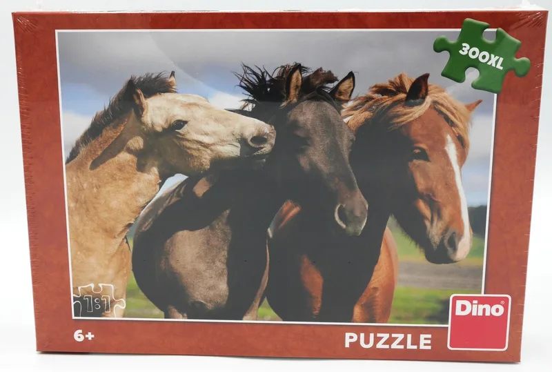 Paarden puzzel 300 stukjes. van Dino, editie Meerkleurig – doos