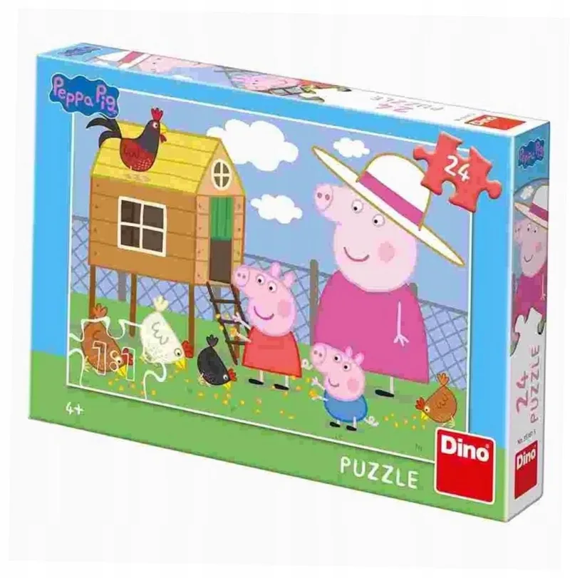 Peppa Pig Puzzel 24 Stukjes from Dino, Div edition – box