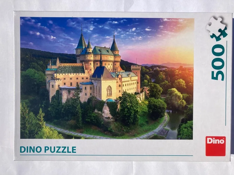 puzzel Bojnice kasteel - 500 stukjes legpuzzel voor kinderen. från Dino, utgåva Flerfärgad – kartong