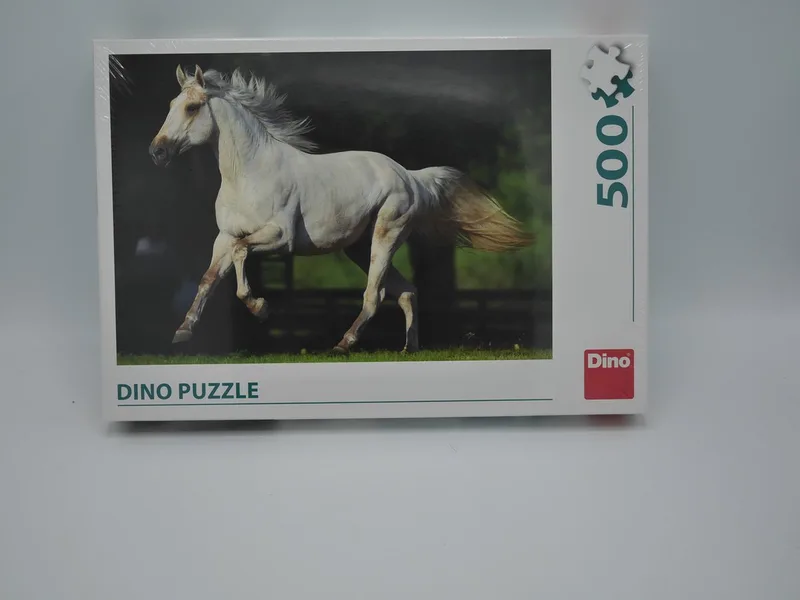 puzzel galloperend paard. 500 stukjes. von Dino, Ausgabe Mehrfarbig – Schachtel