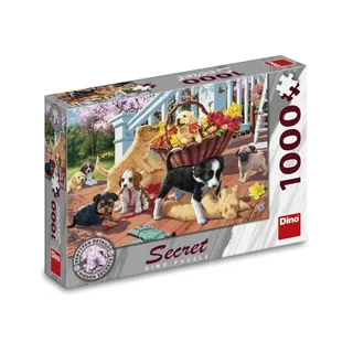 puzzel honden puppies 1000 stukjes legpuzzel dieren. from Dino, Multicolour edition – box 2 of 2