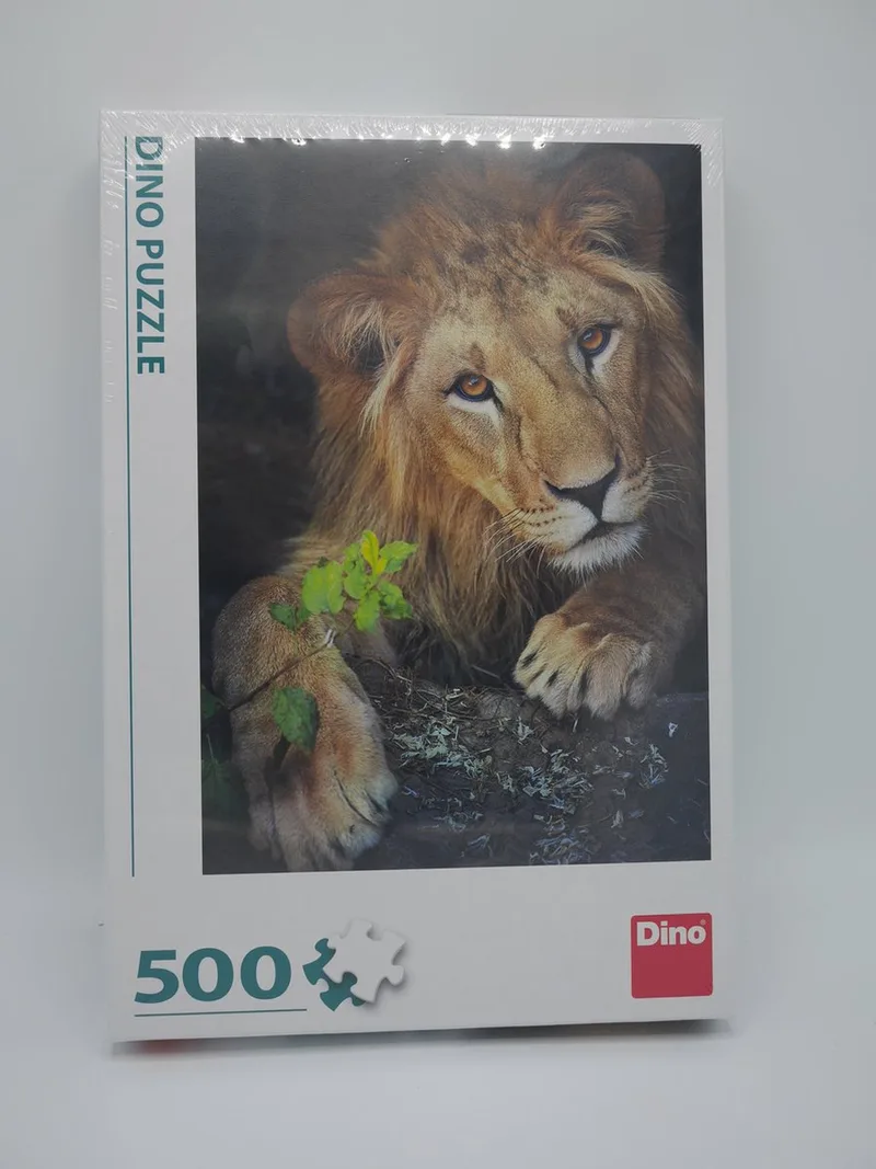 Puzzel koning van de dieren, 500 stukjes van Dino, editie Meerkleurig – doos