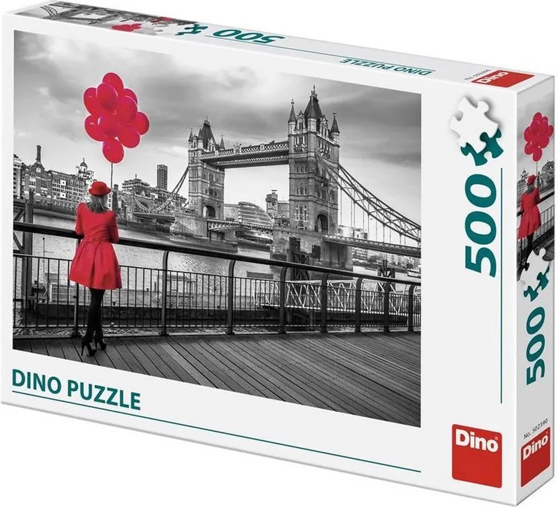 Puzzel van London - Legpuzzel van 500 stukjes van Dino, editie Meerkleurig – doos