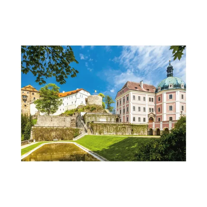 Puzzle Becov Nad Teplou, République Tchèque fra Dino – æske