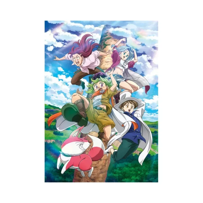 Puzzle Four Knights of the Apocalypse - Les Sept Péchés Capitaux fra Dino – æske
