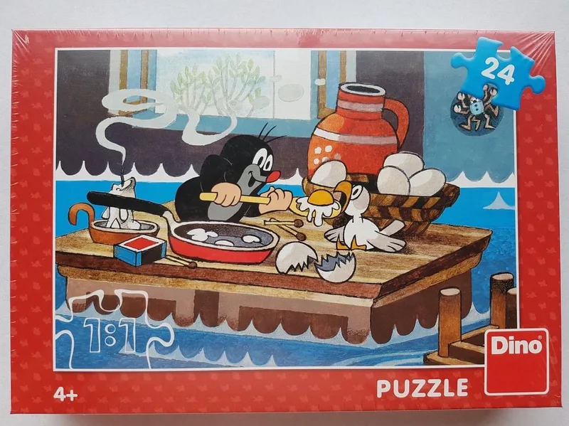 Puzzle Molletje 24 stukjes van Dino, editie Div – doos