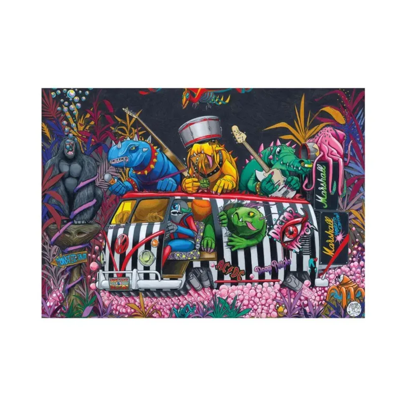 Puzzle Monster Tour - 1000 pièces de Dino – boîte