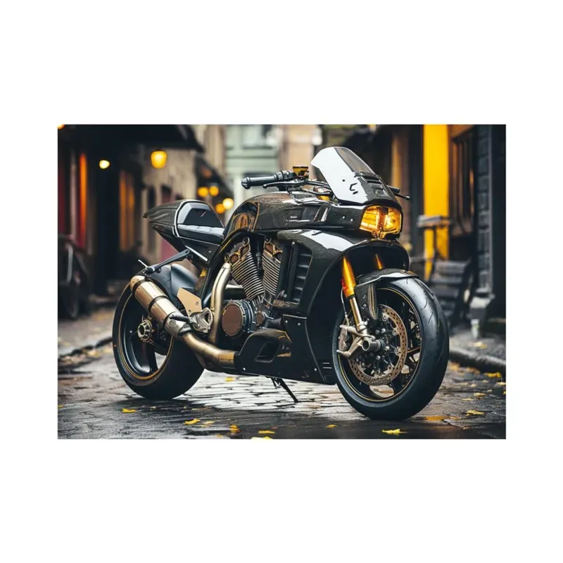 Puzzle Moto - 500 à 999 pièces fra Dino – æske