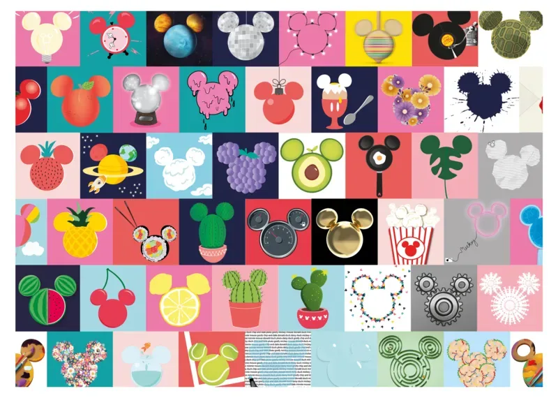 Puzzle Oreilles de Mickey - 1000 pièces de Dino – boîte