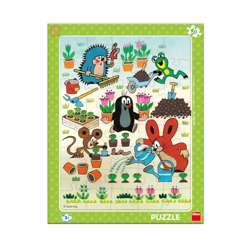 Puzzle Petit Jardinier Taupe - 26 à 50 pièces van Dino – doos