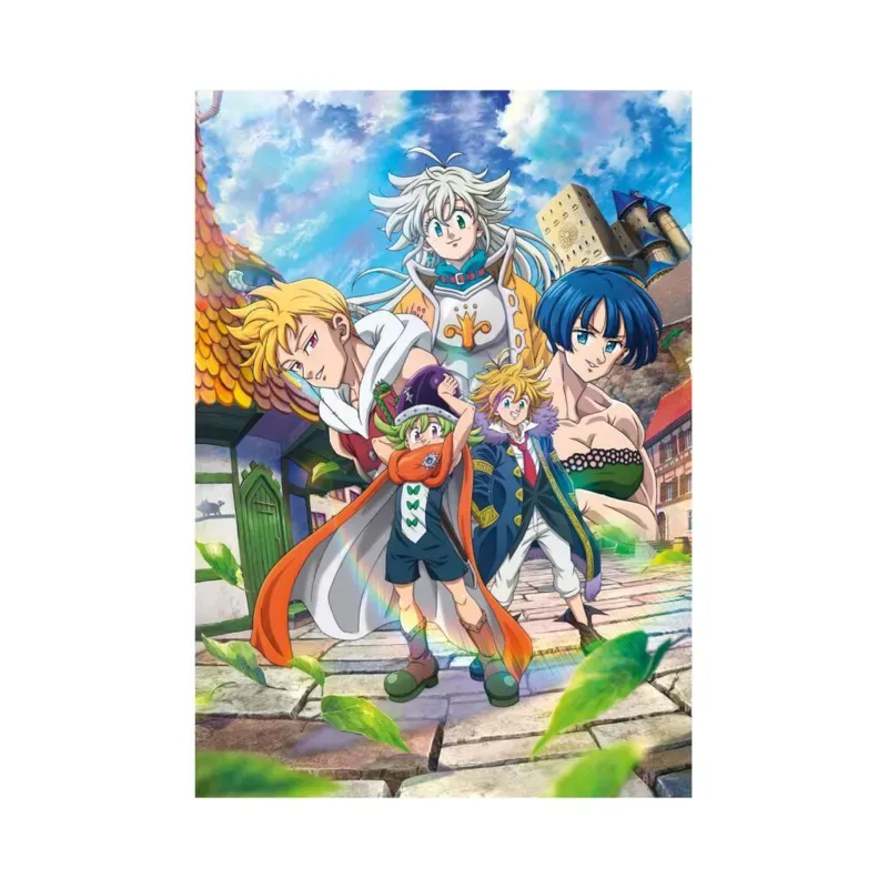 Puzzle Pièces XXL - Anime: Seven Deadly Sins - 200 à 499 pièces von Dino – Schachtel