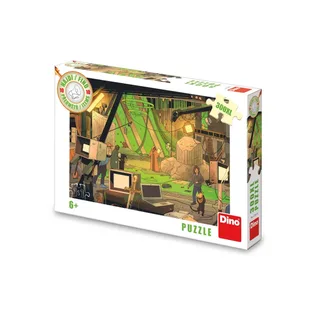 Puzzle Pièces XXL - Puzzle Trouvez les 10 Objets - Film - 200 à 499 pièces fra Dino – æske 2 af 2