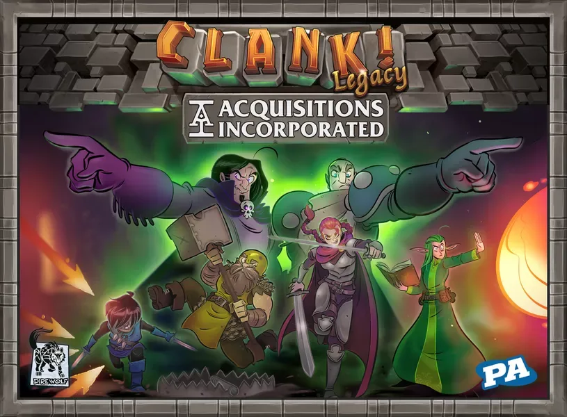 Clank! Legacy: Acquisitions Incorporated (ENG) van Dire Wolf – doos