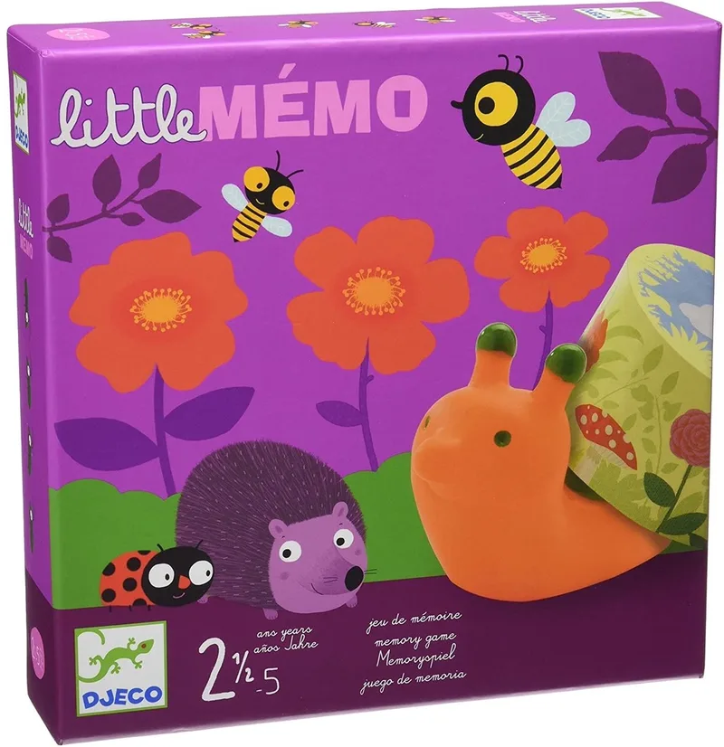 Djeco Little Memo Geheugenspel von Djeco – Schachtel