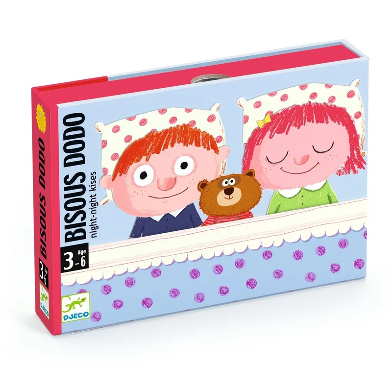 Kaartspel Bisous Dodo slaapkusjes - Djeco van Djeco – doos