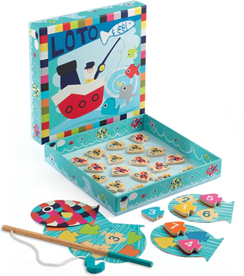 Navy-loto de Djeco, édition Multi colour – boîte