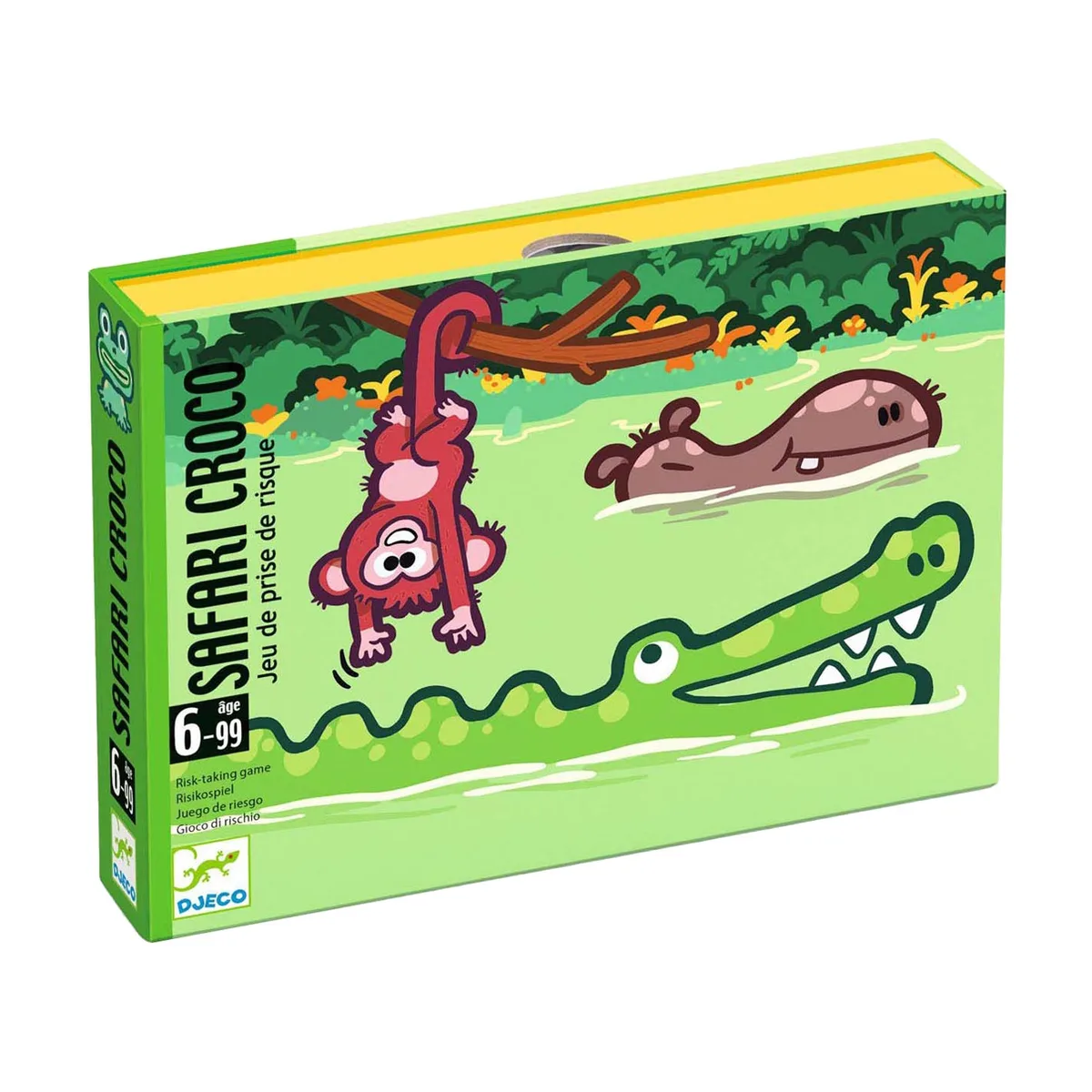 Safari Croco kaartspel van Djeco – doos